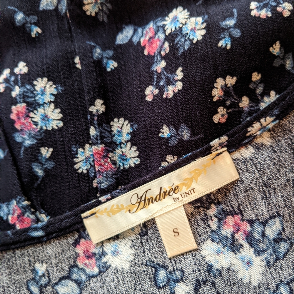NWT Andree Ditsy Floral Mini Dress - Picture 5 of 6